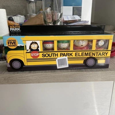 SOUTH PARK ELEMENTARY SCHOOL BUS VINYL FIGURE SET BRAND NEW! - Image 1 of 4