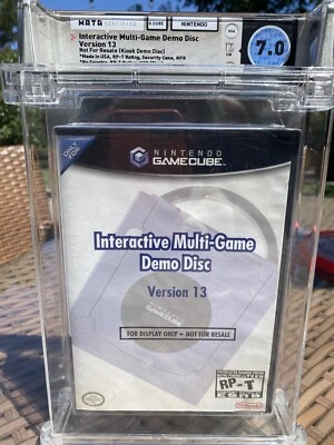 2003 Nintendo Gamecube Interactive Multi-Game Demo Disc v 13 CIB WATA 7.0 - Image 1 of 4
