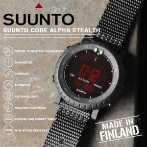 SUUNTO CORE ALPHA STEALTH HECHO en Finlandia SS050504000 de Japón - Imagen 1 de 7
