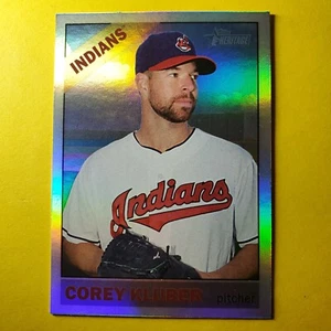 Corey Kuber (SP) REFRACTOR #THC-484 CLEVELAND INDIANS - 2015 TOPPS HERITAGE MLB - Bild 1 von 3