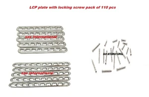 Orthopedic safety locking LCP large fragment 3.5mm Plates with screws pack of... - Picture 1 of 4