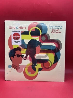 She & Him: Melt Away A Tribute Brian Wilson Green Exclusive Vinyl, TARGET, NEW! - Image 1 of 2