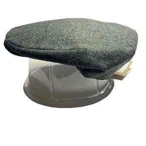 Doria Gruppo Borsalino Flatcap 7-3/4 62 Wollmischung Made In Italy Grau Multi NEU - Bild 1 von 12