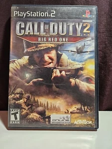 Call of Duty 2: Big Red One (Sony Playstation 2, 2005) Complete in box. - Picture 1 of 4