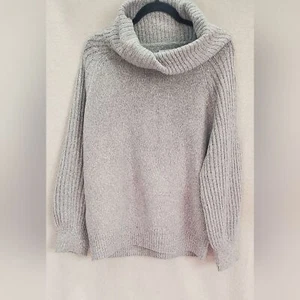 Nine West grauer Rollkragen Damen Pullover Gr. L - Bild 1 von 6