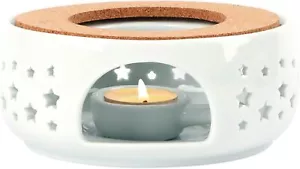 Ceramic Teapot Warmer with Heating Base, Perfect for Keeping Tea or Coffee Warm - Picture 1 of 9