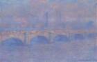 Waterloo Bridge, Sunlight Effect Painting By Monet Poster Print, Imagekind