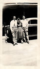 Found Photo, Men and Woman, Old Car, Old Photograph, Black and White