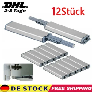 12stk Push to Open Schrank Tür Magnetschnäpper Drucktüröffner Möbelmagnet Set DE - Bild 1 von 7