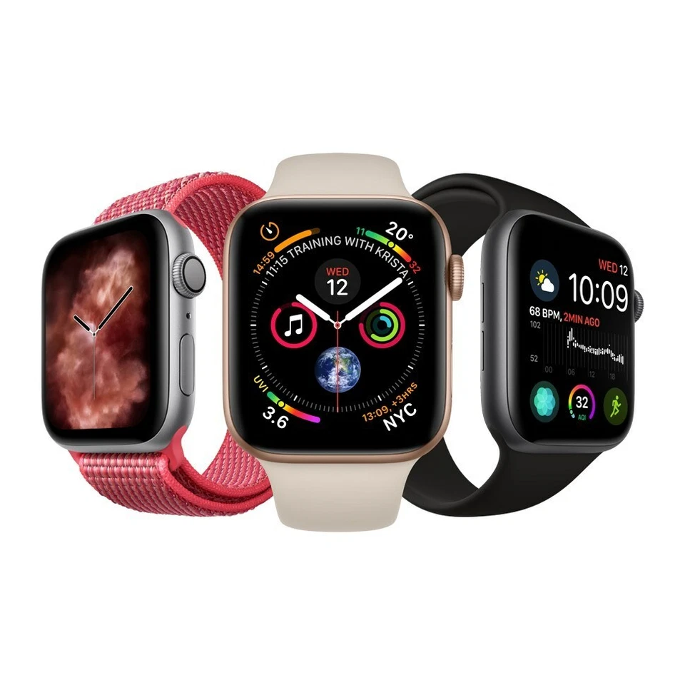 Apple Watch Series 4  40/44mm GPS/Cellular - Space Grey / Silver / Gold GRADE C - Image 1 of 4