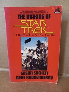 The Making of Star Trek the Motion Picture by Susan Sackett, 1980 1st Printing - Imagen 1 de 6