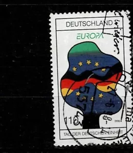 GERMANY 1998 DAY OF GERMAN UNIFICATION USED - Picture 1 of 1