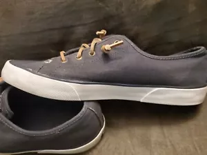 Sperry Women’s Top-Sider Memory Foam Boat Blue Textile Shoes Size 9.5M 61775 - Picture 1 of 3