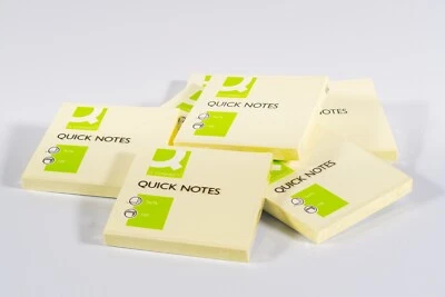 Haftnotizen gelb Notizblock Mitteilungen Klebezettel versch. Maße mit Mengenwahl - Bild 1 von 3