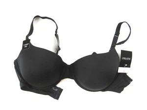 XB091 Ellen Tracy NEW 59306 Embroidered Wing Tops Seamless Demi Contour UW Bra - Picture 1 of 5