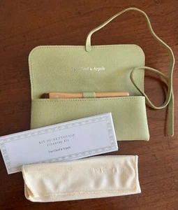 VAN CLEEF & ARPELS Cleaning Brush & Cloth Kit w/ Signature Pouch - Picture 1 of 4