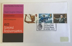 GB QEII 1972 General Anniversaries BPO FDC Hartland Point SHS Cat £35++ - Picture 1 of 3