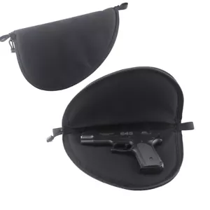 Alfombra acolchada para pistola negra negra de EE. UU. manga de almacenamiento para pistola caza bolsa de transporte para pistola - Imagen 1 de 7