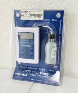 Termómetro electrónico digital VWR Frio-Temp con certificado de precisión - Imagen 1 de 4
