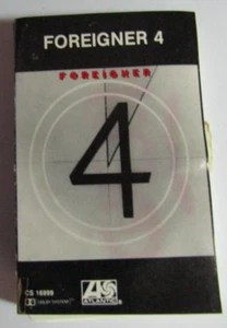 4 By Foreigner 4 Cassette Tape 1981 Atlantic Records CS 16999 - Picture 1 of 5