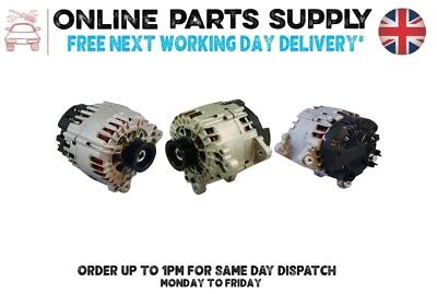 Alternator For Audi A4 Allroad 3.0 TDI Diesel 2009 to 2012 140Amp - Image 1 of 4