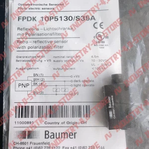 New Baumer FPDK 10P5130/S35A Proximity Sensor - Picture 1 of 4