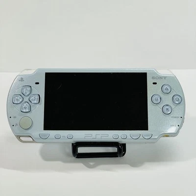 PSP 2000 Felicia Blue Console only No Battery sony Operation verified japan - Image 1 of 4