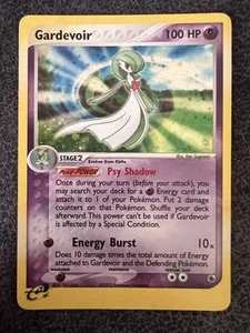 Carta Pokemon Gardevoir 7/109 Holo rara Rubino e Zaffiro NM/LP - Foto 1 di 2