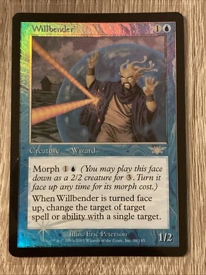 Willbender Foil Magic Legions 2003 NM MAGIC GATHERING CARD - Image 1 of 2