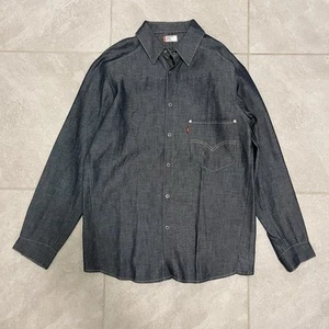CAMISA VINTAGE LEVIS ENGINEERED GARMENTS 'azul' Western abotonada talla mediana - Imagen 1 de 6