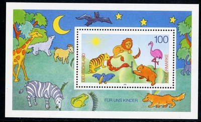 GERMANY 1995 MINT NH SOUVENIR SHEET #1908, FOR THE CHILDREN !! I94 - Image 1 of 2