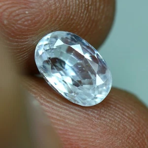 2.19 Cts_Fantastic Diamond Sparkle_100 % Natural Unheated White Zircon_Srilanka - Picture 1 of 3
