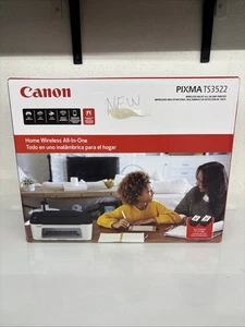 New Canon Pixma TS3522 (2522) Printer-IPhone Print-All in One-Wireless-Quick * - Picture 1 of 5