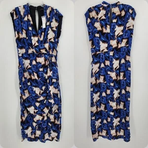 White House Black Market Hazy Bloom Midi Dress Size 12 NEW - Picture 1 of 5