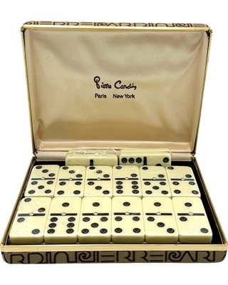 Juego de dominó vintage Pierre Cardin 28 piezas Foto 1 de 4