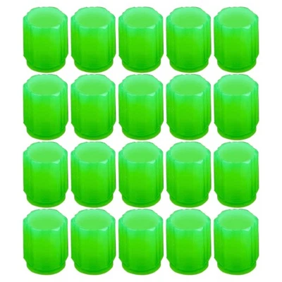 20Pcs Mini Luminous Tire Valve Caps Car Motorcycle Colorful Glowing Valve Cover - Image 1 of 4