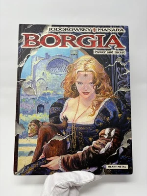 Borgia: Power And Incest HC Jodorowski Manara (Heavy Metal 2006) VG+ - Image 1 of 4