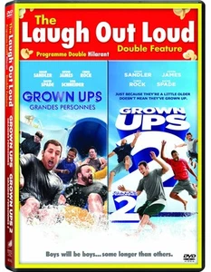 Grown Ups / Grown Ups 2 (The Laugh Out Loud - Double Feature) (DVD) Adam Sandler - Picture 1 of 5