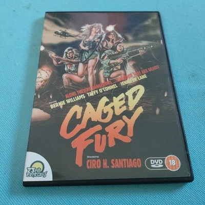 Caged Fury Movie Film DVD Ciro Santiago Women POWs All Regions Bernie Williams - Image 1 of 3