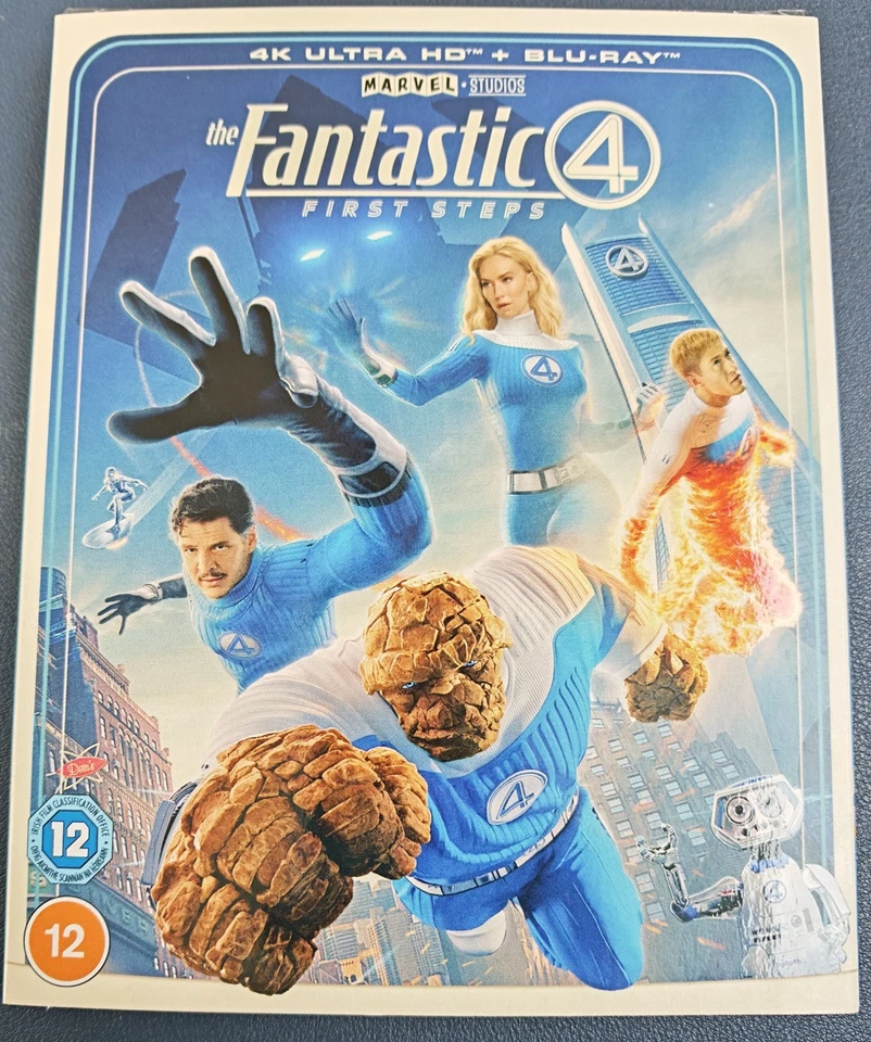The Fantastic Four: First Steps [12] 4K UHD +Blu-ray - Image 1 of 4