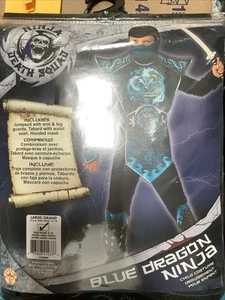 Rubies Boy's Blue Dragon Ninja Costume - Picture 1 of 1