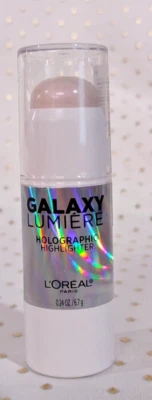 L'oreal Galaxy Lumiere Holographic Highlighter Stick 12 COSMIC PINK 0.24oz NEW!! - Image 1 of 3