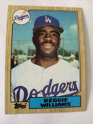 1987 Topps  Card #232 Reggie Williams Rookie RC LA Dodgers NMMT Free Shipping! - Image 1 of 2
