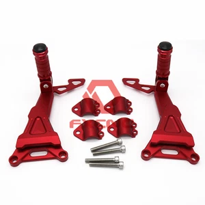 FXCNC For SOCO TC/TS LITE PRO Rear Rearsets Rearsets Foot Pedals Foot Rest Red - Picture 1 of 7