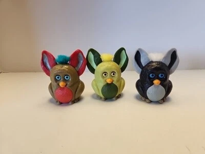 Lote de 3 juguetes Burger King FURBY 2005 Foto 1 de 4