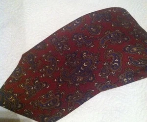 Cravatta Brooks Brothers, marrone con forme geometriche verdi, lunga 58 pollici - Foto 1 di 7