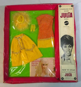 De colección 1969 Barbie y Julia #1753 Candlelight Casper Ropa Muñeca Conjunto RARO NUEVO - Imagen 1 de 7