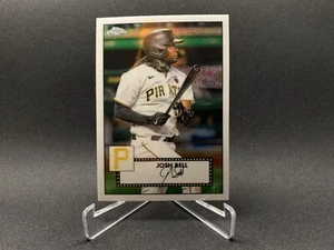 Topps 2021 Series 1 - Josh Bell Chrome Refractor #TC52-23 - Pirates Near Mint - Picture 1 of 4