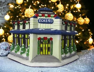 1994 Winter Valley Cottages ECKERD Store #2944 San Antonio TX Christmas Village - Picture 1 of 14