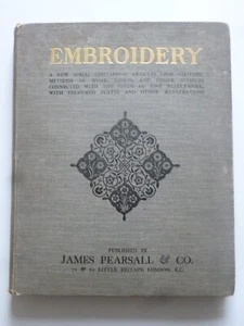 EMBROIDERY by Mrs Archibald Christie (1909) - Decorative Needlework - Picture 1 of 24